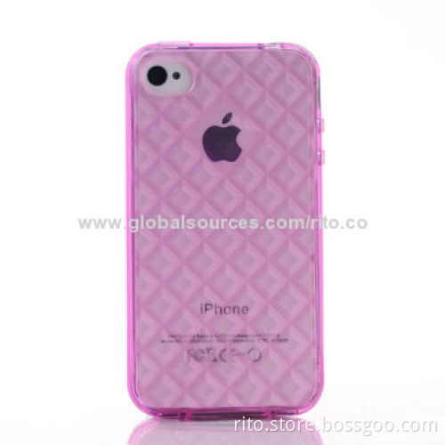 Water Cube Design TPU Hard Case for iPhone 4/4s, iPhone 5/5s